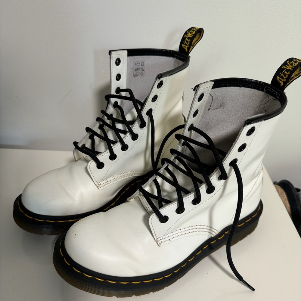 White Doc Martens